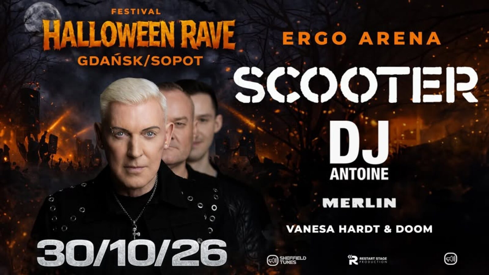 Scooter Halloween Rave Gdańsk, Gdańsk